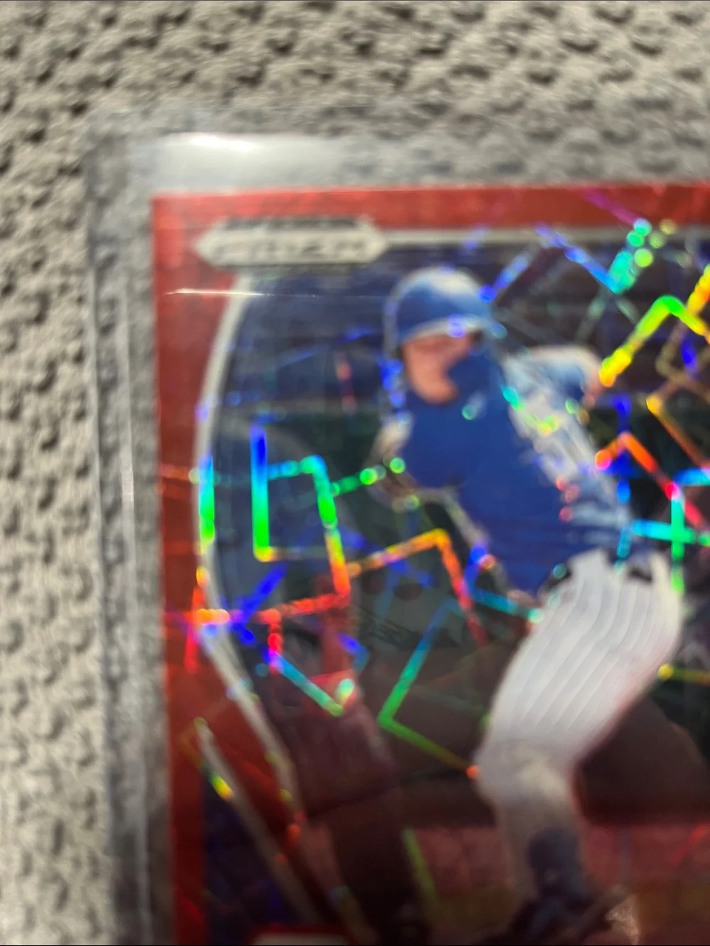 2021 Panini Prizm Draft Picks Hyper Red Velocity #PDP109